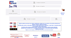 Desktop Screenshot of infomarket.co.rs