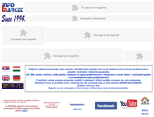 Tablet Screenshot of infomarket.co.rs